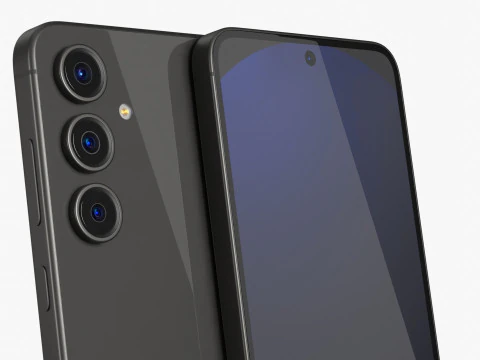 Samsung Galaxy S24 FE Grafite Modelo 3D