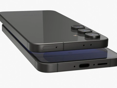 Samsung Galaxy S24 FE Grafite Modelo 3D