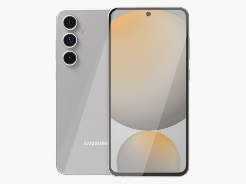 Samsung Galaxy S24 FE Gray 3D मॉडल