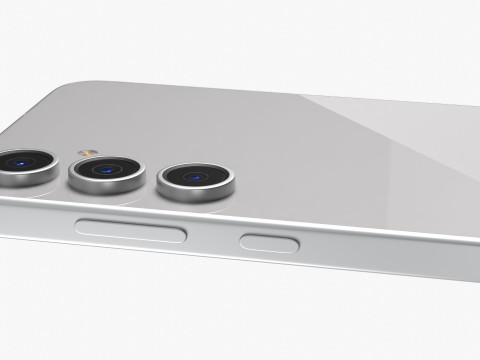 Samsung Galaxy S24 FE Gray 3Dモデル