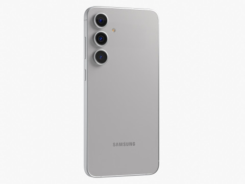 Samsung Galaxy S24 FE Gray 3Dモデル
