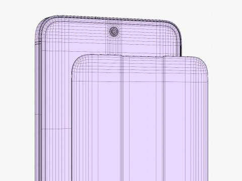 Samsung Galaxy S24 FE Gray 3Dモデル