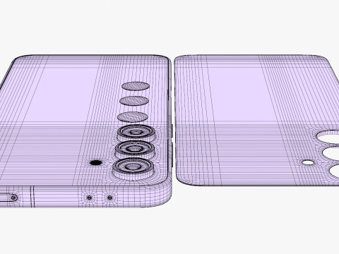 Samsung Galaxy S24 FE Gray 3Dモデル