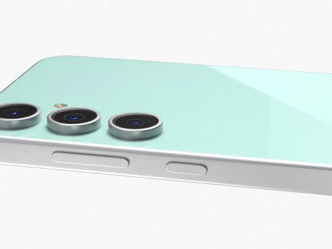 Samsung Galaxy S24 FE Mint 3D Model