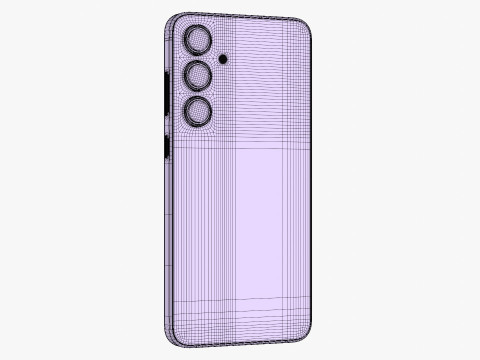 Samsung Galaxy S24 FE Mint 3D मॉडल