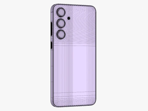 Samsung Galaxy S24 FE Mint 3D Model
