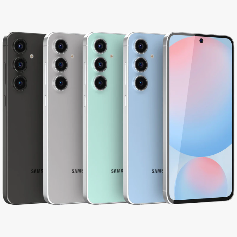 サムスン ギャラクシー S24 FE 3Dモデル .c4d .max .obj .3ds .fbx .stl .blend 