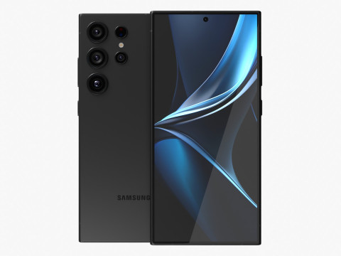 Samsung Galaxy S25 Ultra 3Dモデル