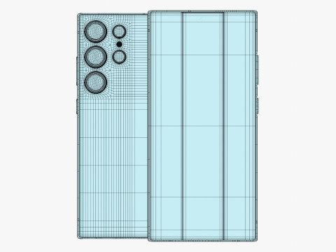 Samsung Galaxy S25 Ultra 3Dモデル