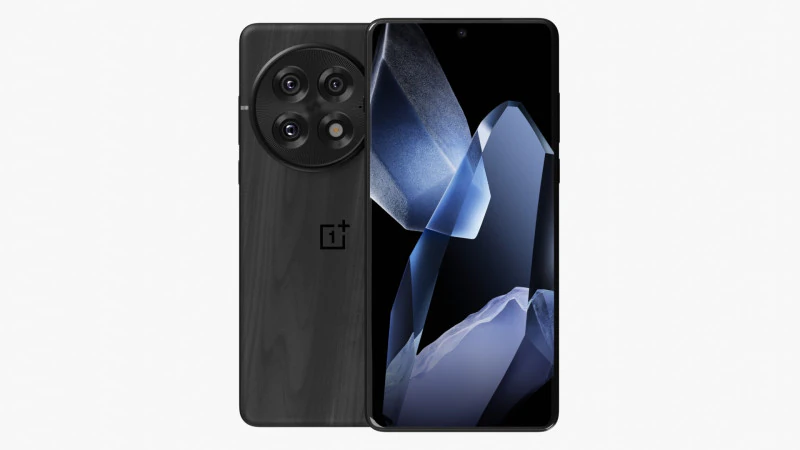 OnePlus 13 Black Eclipse 3D Model .c4d .max .obj .3ds .fbx .stl .blend 