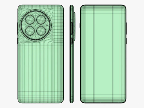 OnePlus 13 Black Eclipse 3D Model
