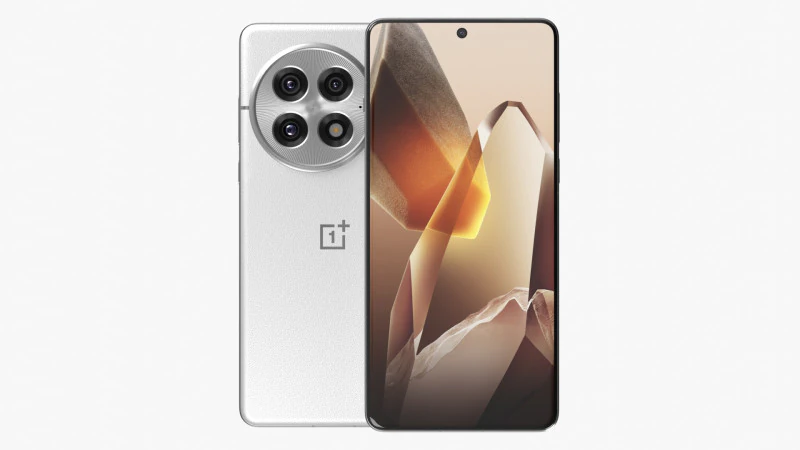 OnePlus 13 Arctic Dawn 3D Model .c4d .max .obj .3ds .fbx .stl .blend