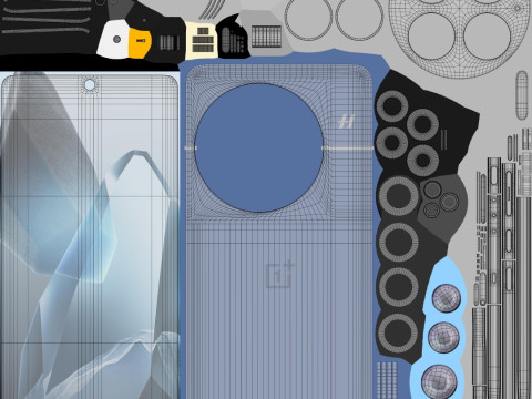 OnePlus 13 3D 模型