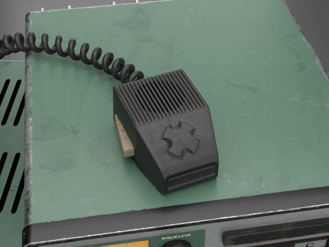 VIntage Heathkit HR-1680 Ham Radio receiver 3D Model