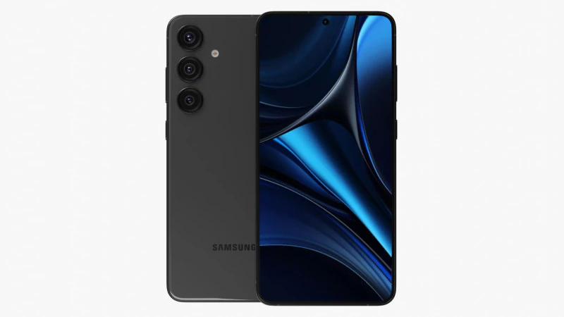 Samsung Galaxy S25 Plus 3D Model .c4d .max .obj .3ds .fbx .stl .blend 