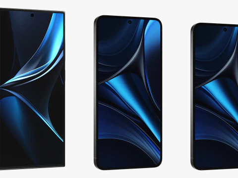 Samsung Galaxy S25 And Plus And Ultra 3D Model