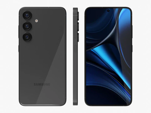 Samsung Galaxy S25 And Plus And Ultra 3D Model