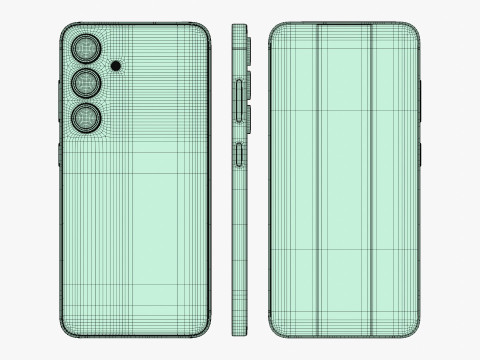Samsung Galaxy S25 And Plus And Ultra 3D Модель
