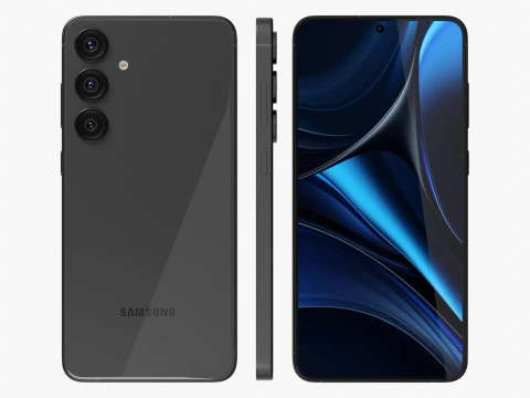 Samsung Galaxy S25 And Plus And Ultra 3D Model