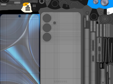 Samsung Galaxy S25 And Plus And Ultra 3D Модель
