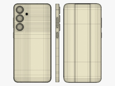 Samsung Galaxy S25 And Plus And Ultra 3D Модель