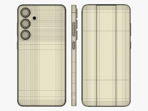 Samsung Galaxy S25 And Plus And Ultra 3D Model