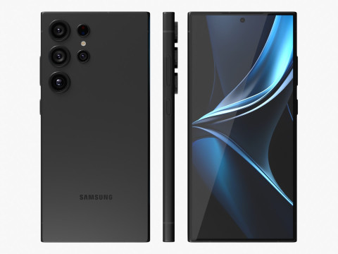 Samsung Galaxy S25 And Plus And Ultra 3D Модель