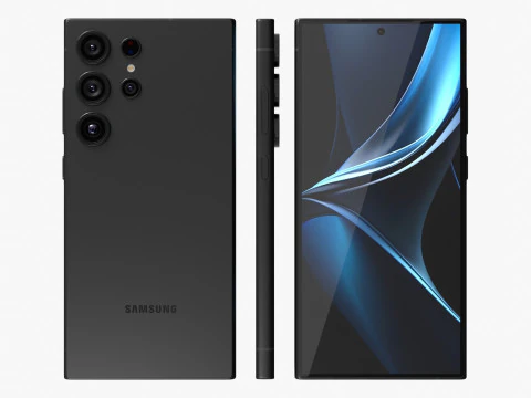 Samsung Galaxy S25 And Plus And Ultra 3D Model