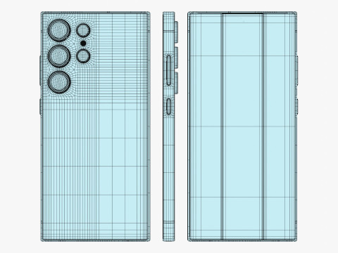 Samsung Galaxy S25 And Plus And Ultra 3D Модель