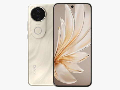 Vivo S20 Ouro Modelo 3D