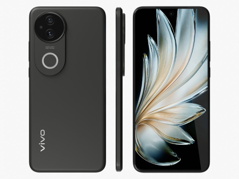 Vivo S20 Black 3D Модель