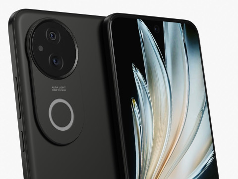 Vivo S20 Black 3D Модель