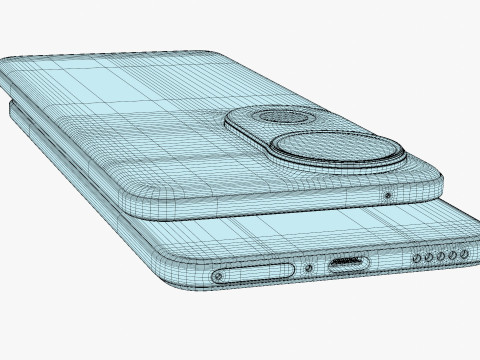 Vivo S20 Black 3D Модель