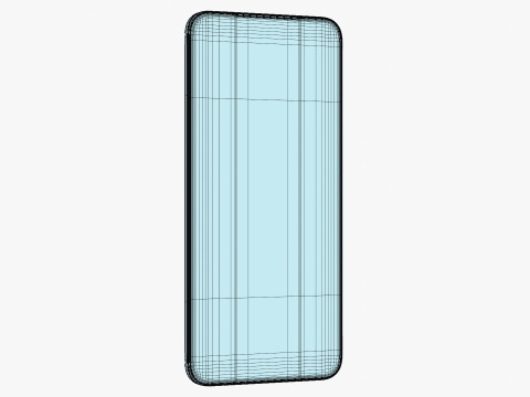 Vivo S20 Black 3D Модель