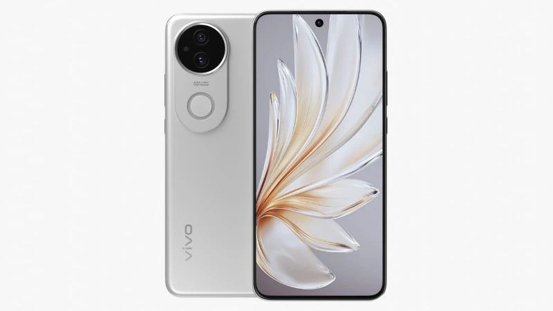 Vivo S20 White 3D Model .c4d .max .obj .3ds .fbx .stl .blend