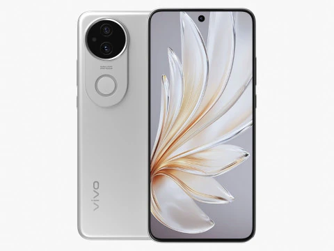Vivo S20 Branco Modelo 3D