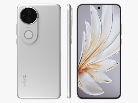 Vivo S20 White Modèle 3D
