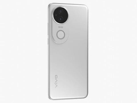 Vivo S20 White 3D Model