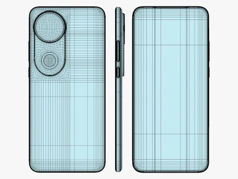 Vivo S20 White 3D Model