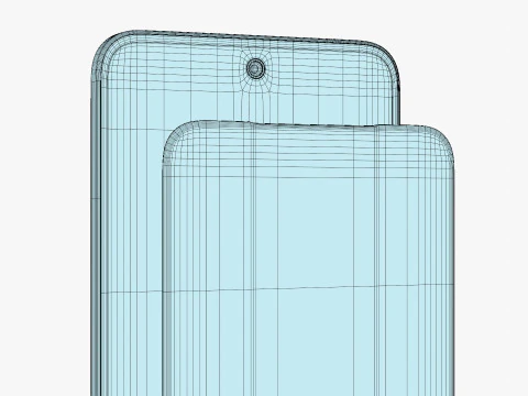 Vivo S20 White 3D Model