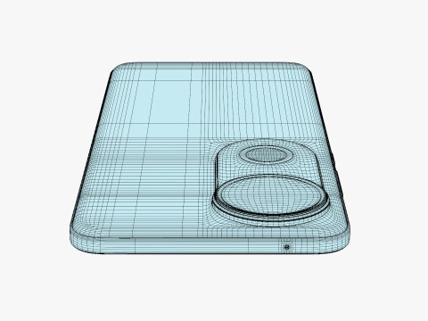 Vivo S20 White Modèle 3D