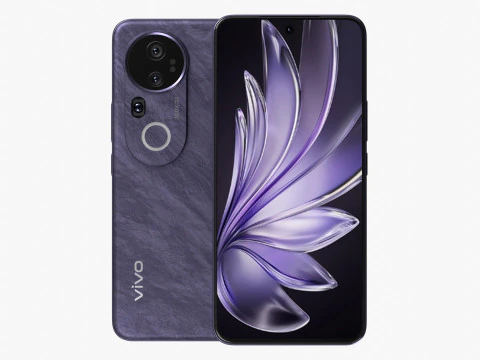 Vivo S20 Pro Roxo Modelo 3D