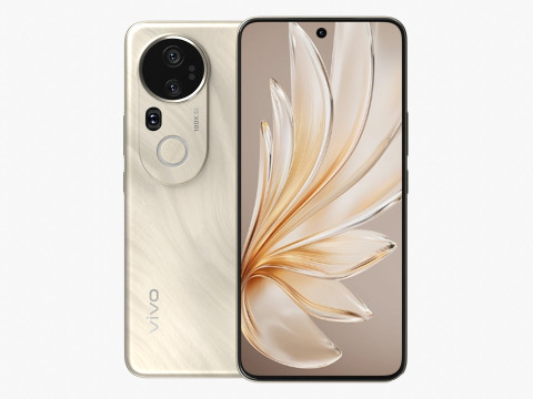 Vivo S20 Pro Gold Modelo 3D