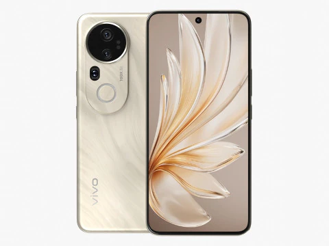 Vivo S20 Pro Ouro Modelo 3D