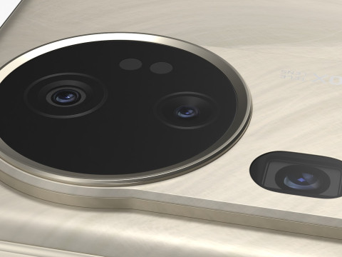 Vivo S20 Pro Gold 3D Model