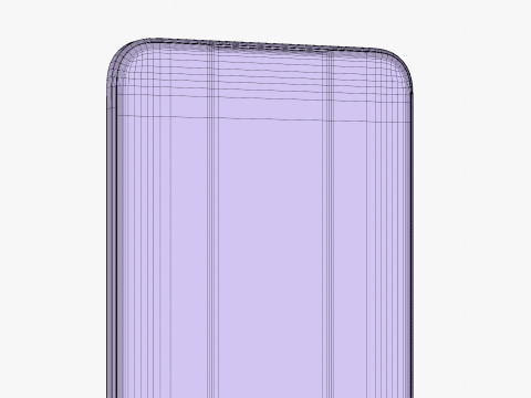Vivo S20 Pro Gold 3D Model