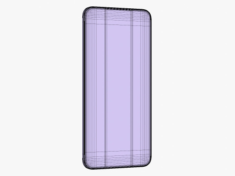 Vivo S20 Pro Gold 3D Model
