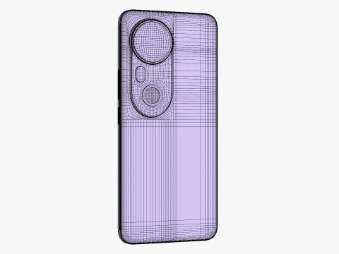 Vivo S20 Pro Gold 3D Model