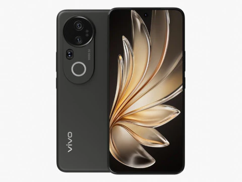 Vivo S20 Pro Preto Modelo 3D