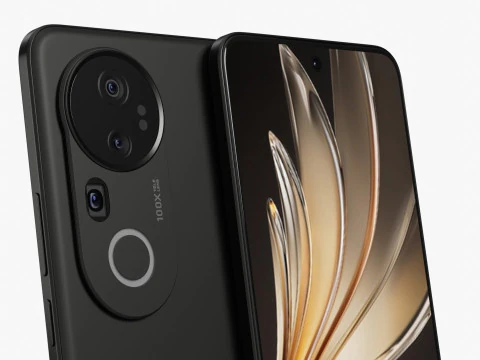 Vivo S20 Pro Black 3D Model